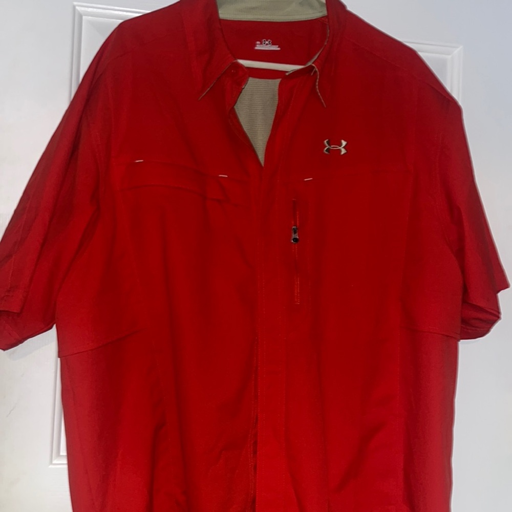 Under Armour button down shirt